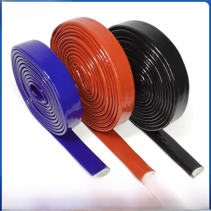 Feuerhemmendes Silikon-Fiberglasrohr mit verdickter Isolierung, schwarz, 4 mm – 35 mm - Bild 6