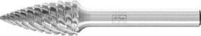 PFERD Hochleistungsfrässtift Spitzbogen SPG TITANIUM für Titan, Hartmetall, Farbe: Silber, Durchmesser: 6 mm, Länge: 18 mm, Schaft-Durchmesser: 6 mm - Bild 1