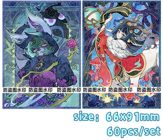 Bandai The Gloomist Vex Glasbemalter Brettspielkartenhalter Lillia, Spielkarten-Schutzhülle, Bunt / Mehrfarbig - Bild 1
