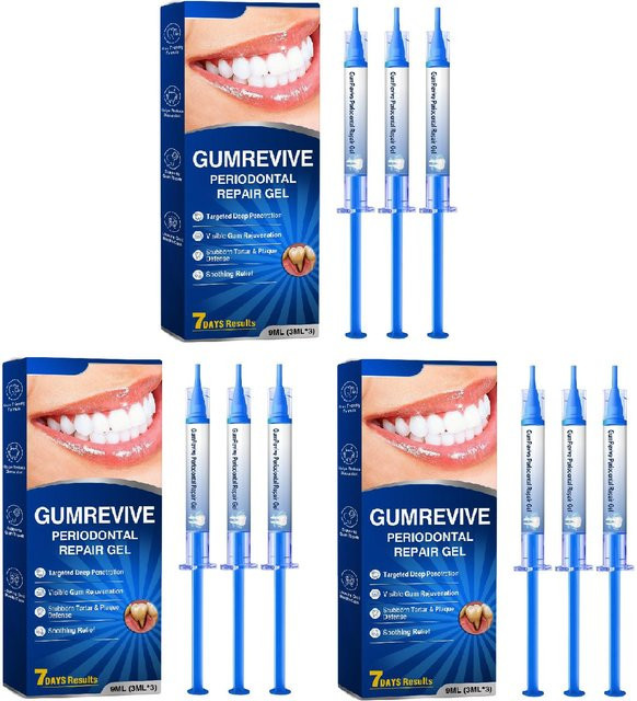 GumRevive Zahnfleischpflege-Gel, 3er Pack, Unisex - Bild 1