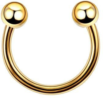 YULIN Piercing Septum, Edelstahl, Gold, Damen - Bild 1