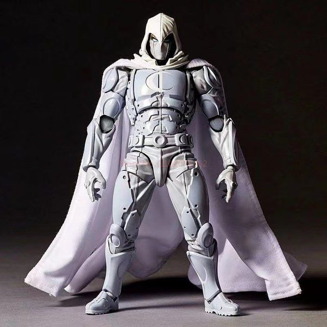 Bandai Marvel Moon Knight Actionfigur, Einzelfigur, Weiß, Kunststoff - Bild 1