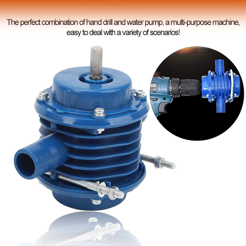 Multifunktionale Handbohrpumpe von xmshxltd aus POM-Material in Blau für Wasser, Diesel und andere Medien - Bild 5