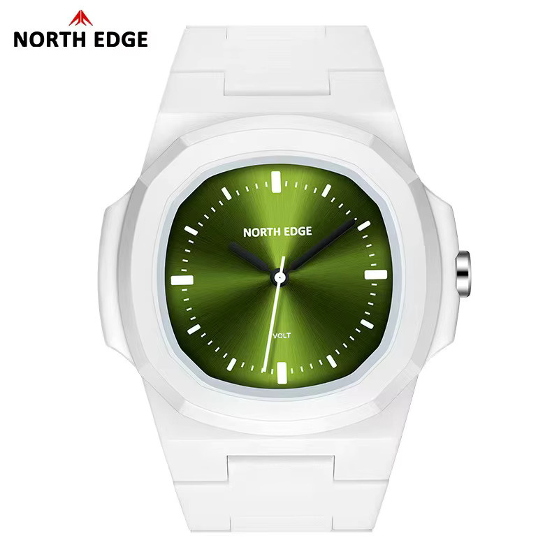 NORTH EDGE Armbanduhr, Quarz, Kunststoff, Grün, Unisex - Bild 3