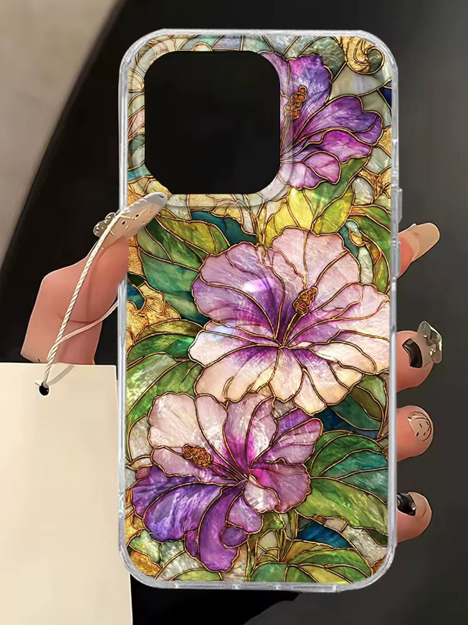 INS Luxus-Handyhülle mit Blumenmuster-Design für Samsung Galaxy S26 S25 S24 S23 S22 Plus S21 S20 FE Ultra in Multicolour - Bild 3