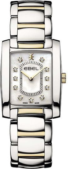 EBEL Armbanduhr Brasilia Lady, Quarz, Edelstahl, Diamant, Damen - Bild 1