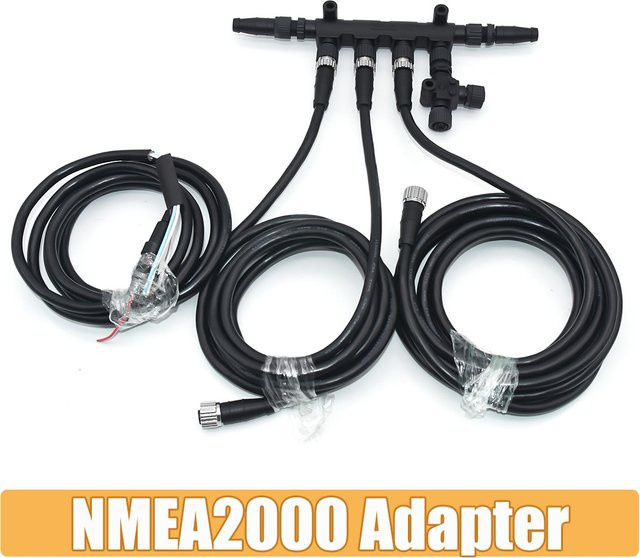 ZMFJH NMEA 2000 Terminal Widerstand Stecker Adapter Multifunktions Konverter in Schwarz - Bild 1