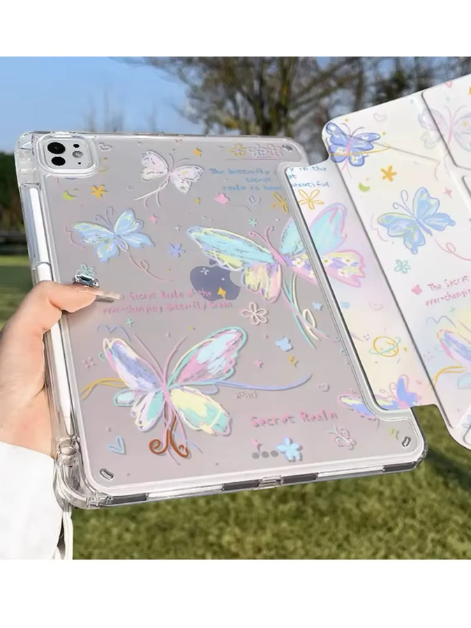 Stoßfeste Klapphülle für iPad in Multicolour - Bild 4