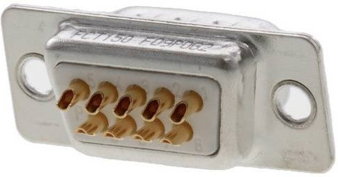 Molex 172704-0160 D-SUB Steckverbinder Box in Weiß und Silber - Bild 1