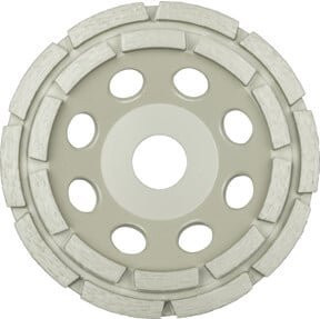 Klingspor DS 600 A Diamantschleifscheibe Universal Grau B: 115 mm, T: 8,2 mm, H: 22,23 mm - Bild 1