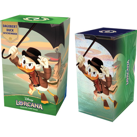 Disney Lorcana TCG Geschenkbox Dagobert Duck Sammelkarten Trading Card Game