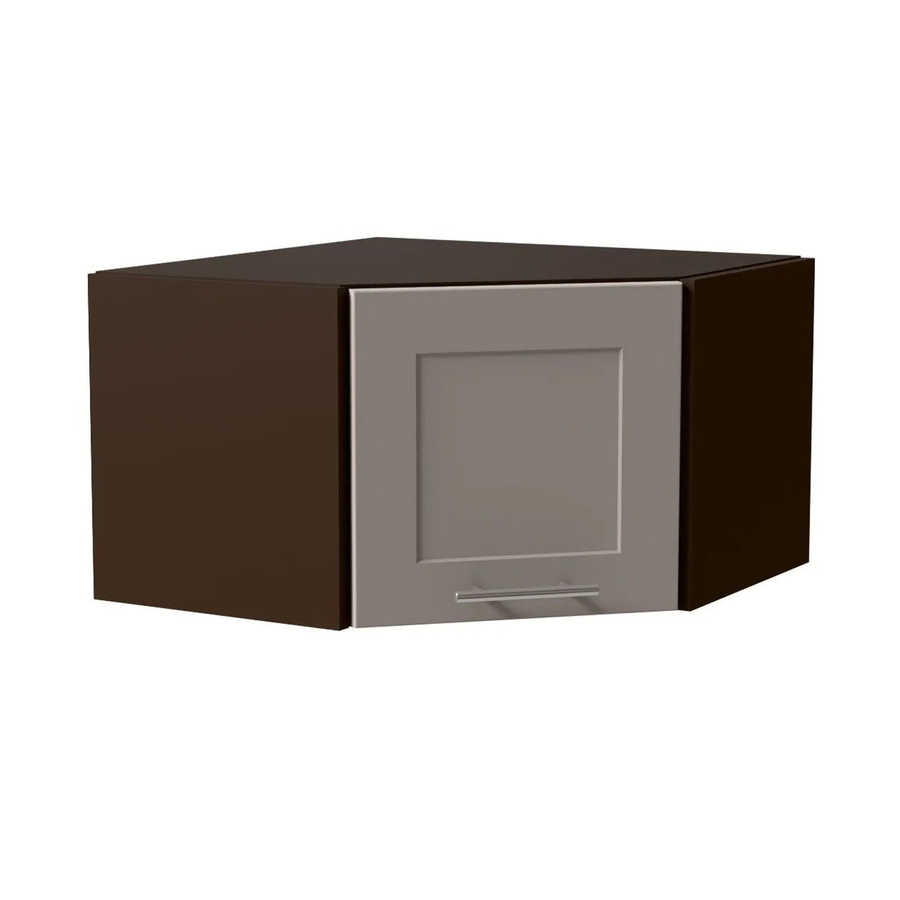 Feldmann-Wohnen Eckhängeschrank Oslo Lava Kaschmir Matt mit Soft-Close-Türen B/T/H: 60 x 60 x 36 cm - Bild 2