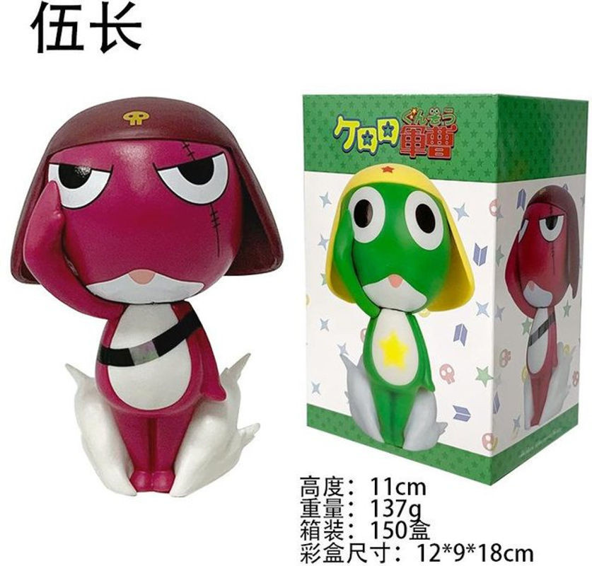 Fashnics Anime Figur Keroro Tamama Giroro GK Roboter Alien Puppe aus PVC in Multicolor - Bild 1