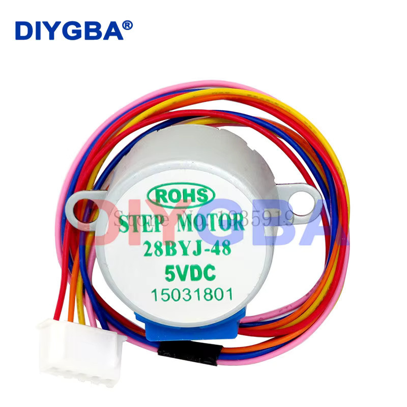 DNIGEF ULN2003 Schrittmotor-Treiberplatinenmodul mit 28BYJ-48 4-Phasen 5-Leiter Schrittmotor in Blau für Arduino - Bild 2
