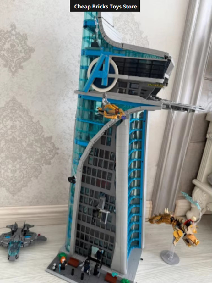 Hot Toys Futuristisches Hauptquartier-Turm, Bausteine, 5.201 Teile - Bild 2