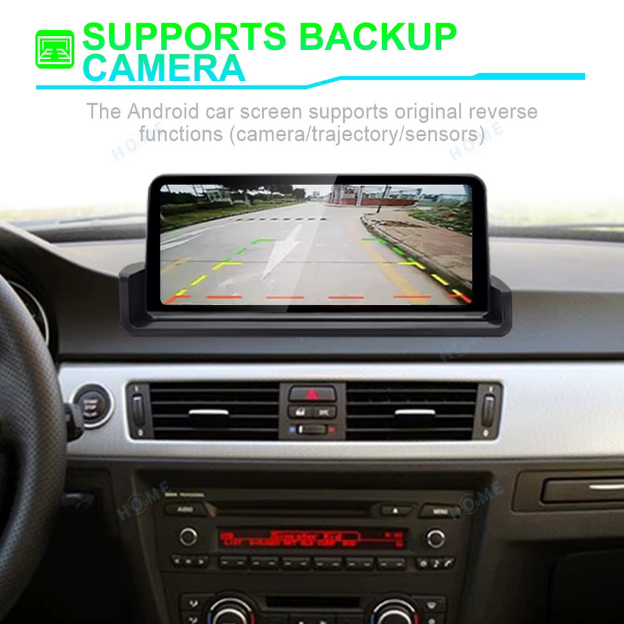 HIOUME Android 15 Auto-Multimedia-Radioplayer mit 10,25 Zoll Touchscreen für BMW 3er Serie E90 E91 E92 E93 M3 2005-2012, Wireless CarPlay und Android Auto, Qualcomm Snapdragon, Schwarz - Bild 4