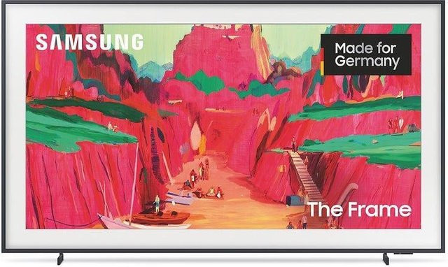 Samsung The Frame Pro Neo QLED TV GQ85LS03FWUXZG Schwarz - Bild 1