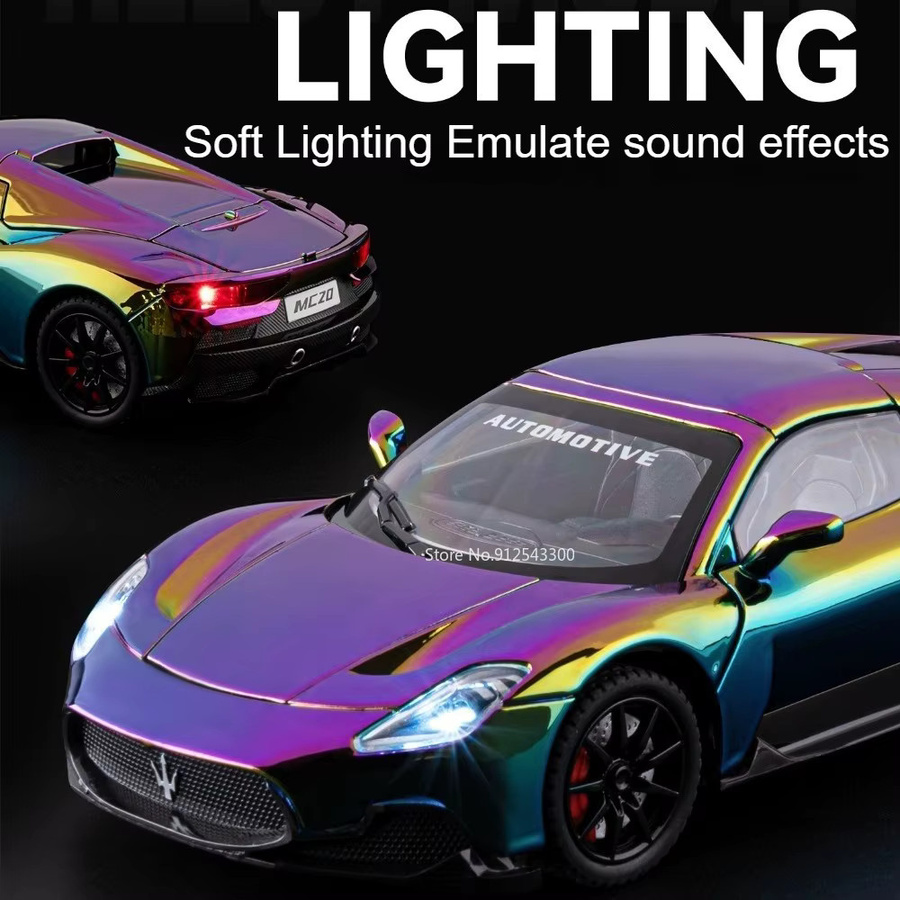 RMZ city MC20 Automodell Spielzeug, Maßstab 1:24, mit Sound und Licht - Bild 3