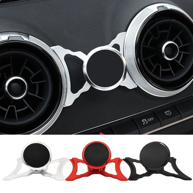 Beinuli Magnetische Autotelefonhalterung für Audi A3 S3 RS3 8P 8V Sline Sportback zur Lüftung mit 360 Grad Drehung und GPS-Halterung - Bild 1