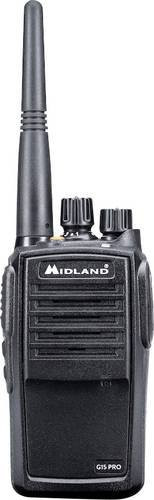 Midland G15 Pro NC PMR446 Funkgerät in Schwarz - Bild 1
