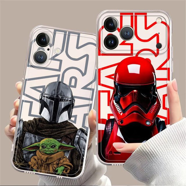 Star Wars Mandalorians Weiche Handyhülle für iPhone Modelle in Multicolour - Bild 1