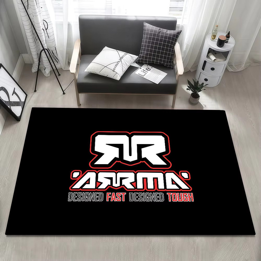 A-ARRMA Fußmatte mit Sporty-Graphic-Design in Schwarz, B/B/H: 60,0 x 40,0 cm - Bild 6