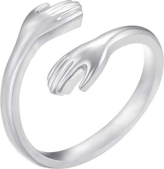 Partnerring Kupfer, grau, verstellbar, Unisex - Bild 1