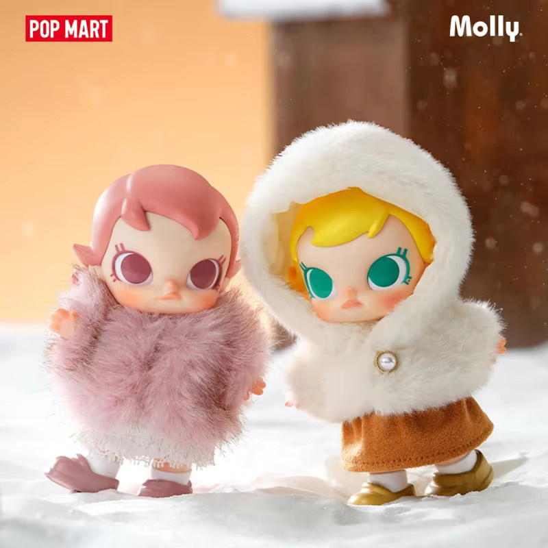POPMART Baby Molly Winter Fit Check Series, Blind Box, Anime Figur - Bild 1