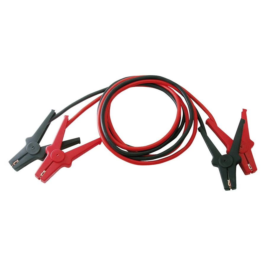 APA Alu-Star Starthilfekabel Kupfer/Aluminium mit Kunststoffzangen, Schwarz/Rot, 3,50 m, 40,36 mm² - Bild 2