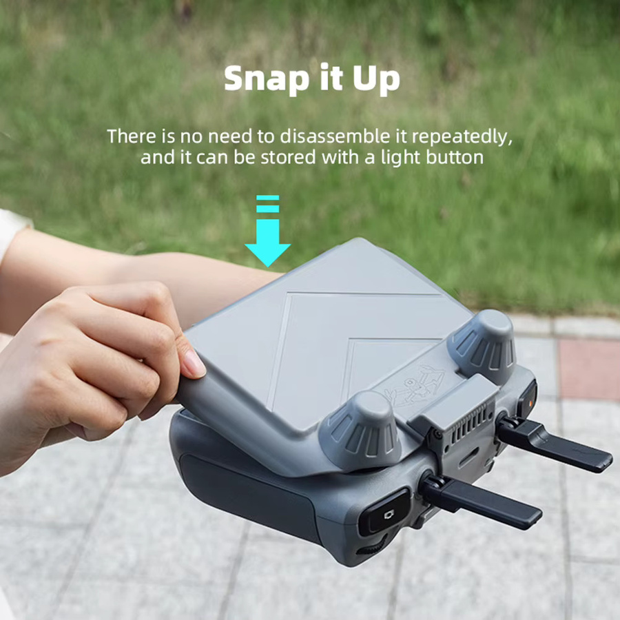 DJI RC 2 Displayschutzfolie mit Sonnenhaube und Sonnenschutzabdeckung in Grau - Bild 2