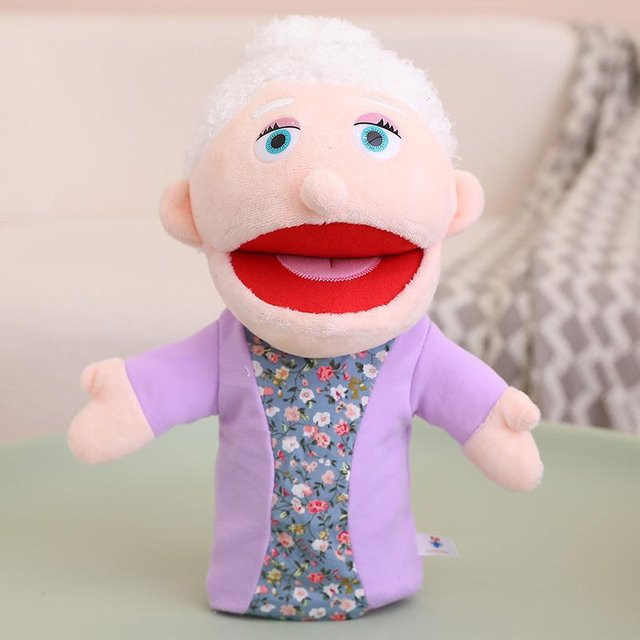 Binchi Fitness Finger Handpuppe Plüsch, 28-33cm, ab 14 Jahre - Bild 1