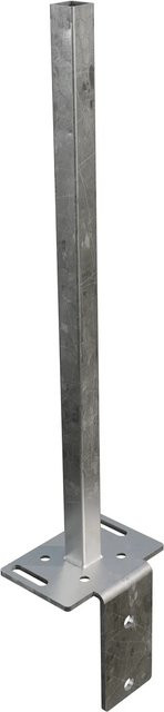 GroJa L-Stein-Konsole GJ48 Silber B/T/H: 60 x 12 x 16 cm - Bild 1