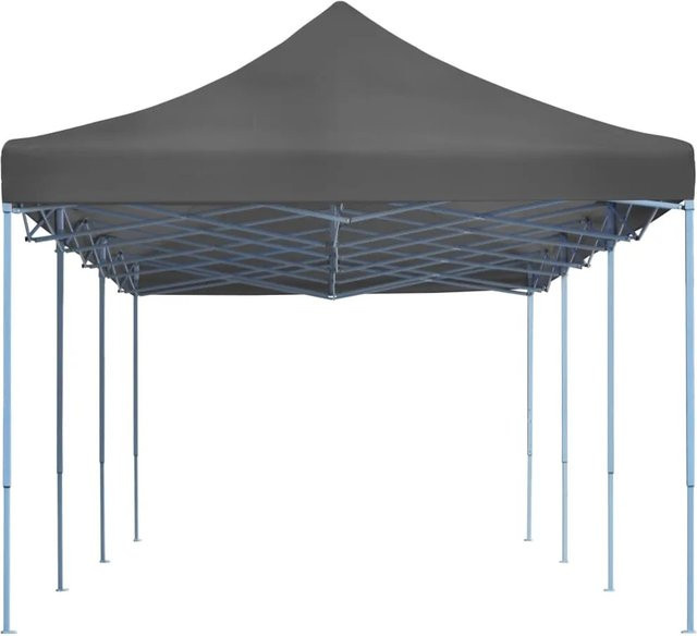 vidaXL Faltzelt Pop-Up Partyzelt Anthrazit B/T/H: 9 x 3 m - Bild 1
