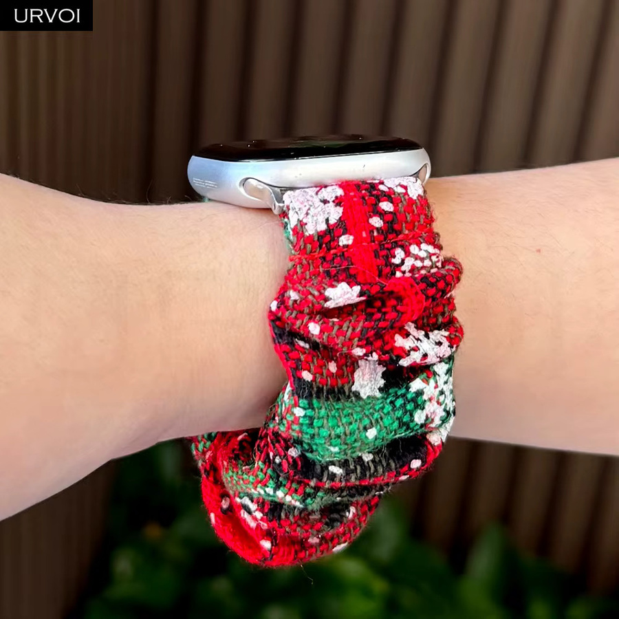 URVOI Uhrenarmband, Nylonschlaufe, rot, Unisex - Bild 3
