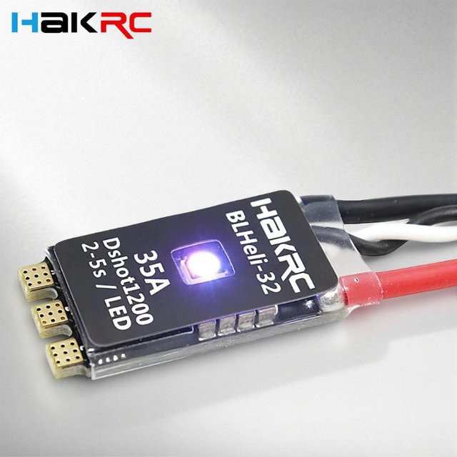 HAKRC Bürstenloser ESC, mit integrierter LED, für RC FPV Racing Drohne - Bild 1
