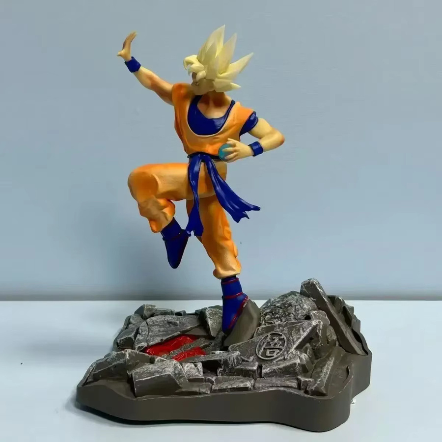Bandai Dragon Ball Kampf-Goku, Handmodell Ornament, Kunststoff - Bild 2