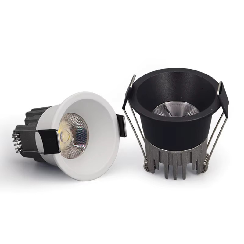 KAISANXINYI Dimmbare LED COB Deckeneinbauleuchte aus Aluminium in runder Ausführung für Home Office und Shop - Bild 4
