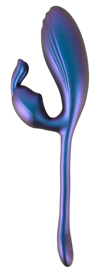 Sweet Smile Vibro-Ei Flexible Double Bullet mit Klitorisstimulator in Blau und Multicolour - Bild 2