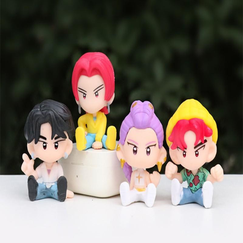 Fashnics Dämonenjäger Kpop Huntrix Rumi Mira Zoi Saja Jungen Derpy Tiger Actionfigur 10-teiliges Set - Bild 1