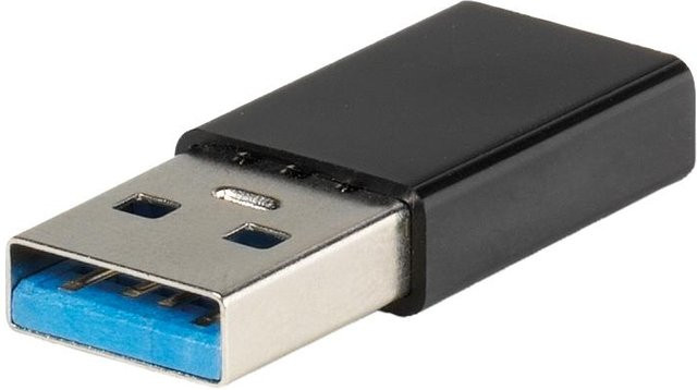 Vivanco USB 3.1 Gen. 1 Type-C Adapter Schwarz (45351) mit USB-A und USB-C Anschlüssen - Bild 1