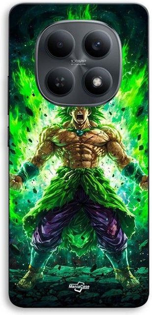 Xiaomi Redmi Note 15 5G Handyhülle Dragon Ball Broly Super Saiyan Maniacase Schwarz Multicolour - Bild 1