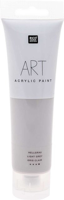 Rico Design ART Künstler Acrylfarbe Hellgrau, 100 ml - Bild 1