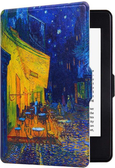 Bemalte Schutzhülle kompatibel mit Amazon Kindle Voyage, Oasis 2, 3 sowie Kindle Scribe in Multicolour - Bild 1