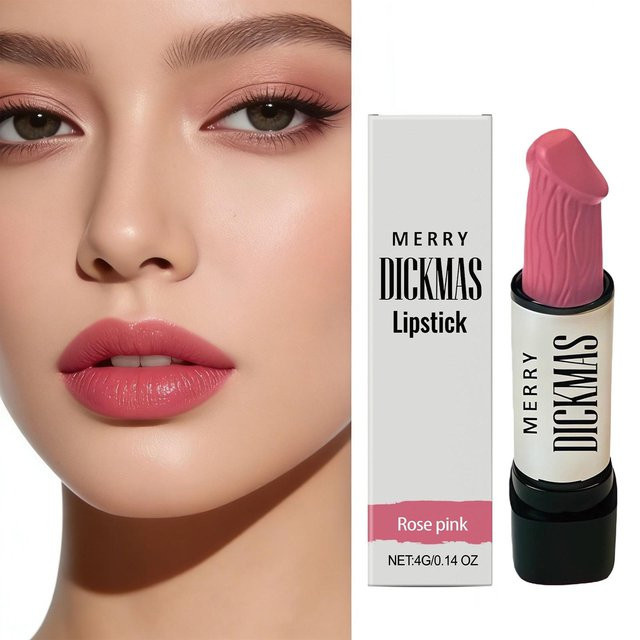 Lippenstift, Rose pink, Matt - Bild 1