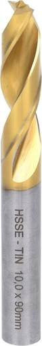 KS Tools HSSE-TiN Schweisspunkt-Bohrer in Silber und Gold, Durchmesser: 10 mm - Bild 1