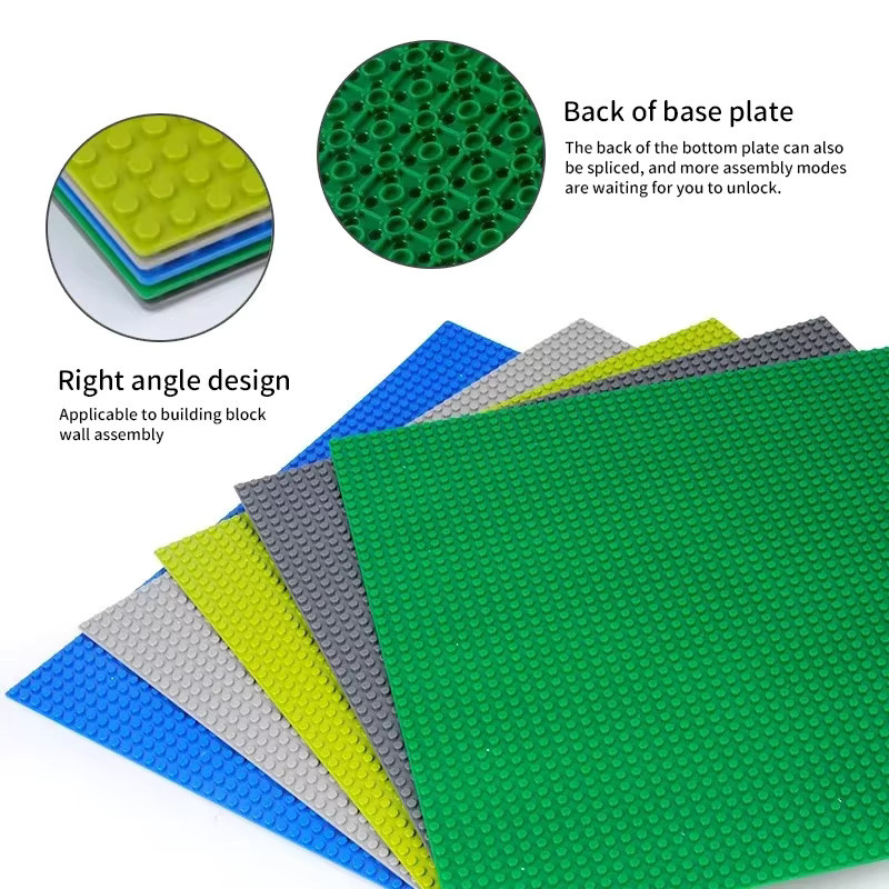 Haifeng Doppelseitige Blöcke Grundplatten, Grau, Bunt / Mehrfarbig - Bild 4