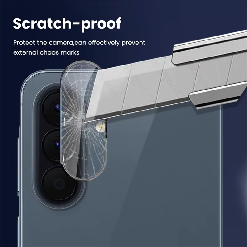Samsung Galaxy A57 A37 5G 2026 3D gebogene Kameramodul-Schutzfolie aus gehärtetem Glas in Transparent - Bild 3