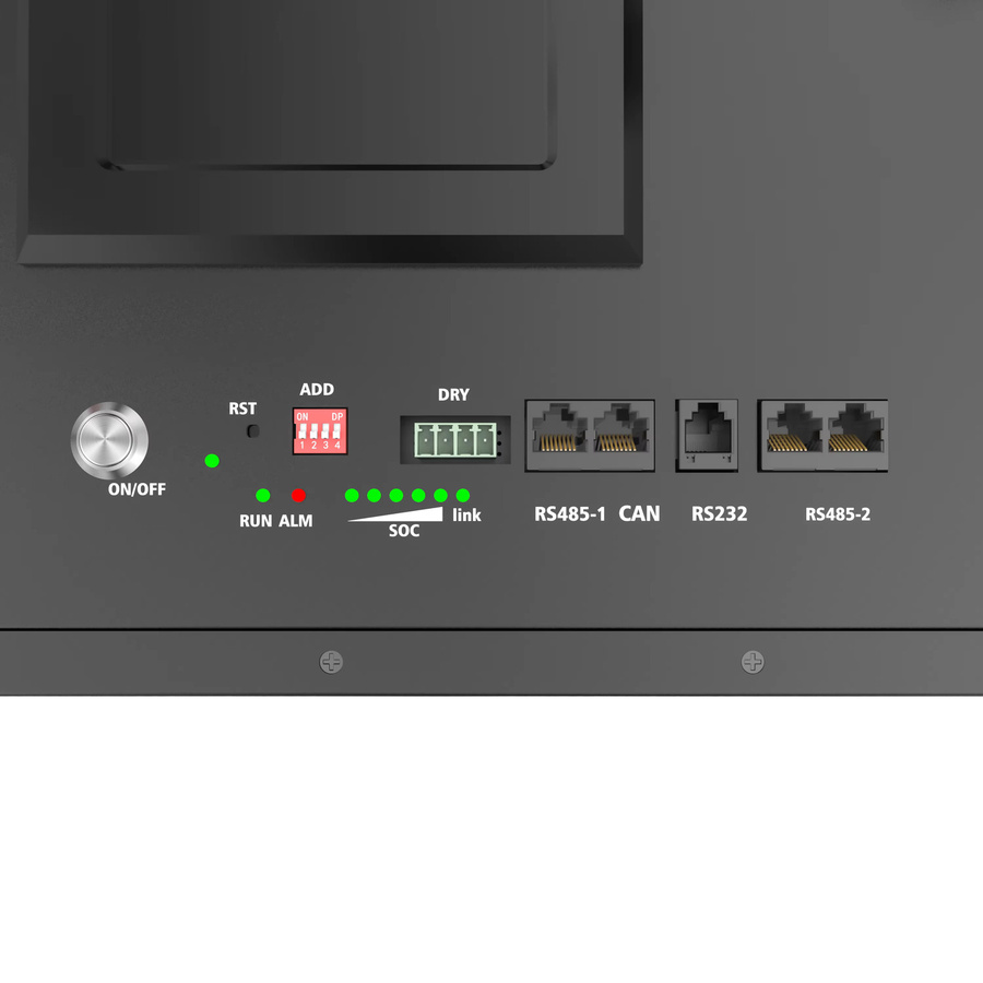 JKESS JKLU010D LiFePO4 Batteriesatz 48V 51.2V inklusive JK-PB2A16S20P und V19 LCD für Solarenergie-Speicherung in Schwarz - Bild 2
