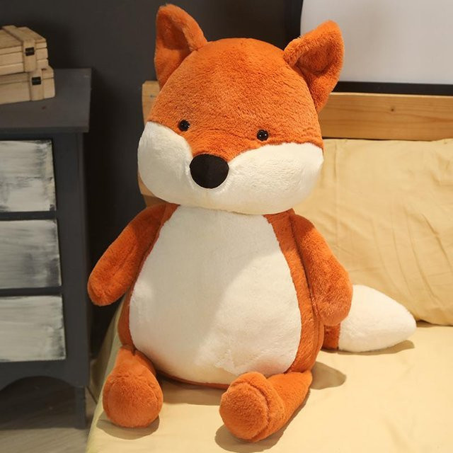 Kawaii Fuchspuppe, Stofftier Plüschtiere, 70cm, ab 3 Jahre - Bild 1