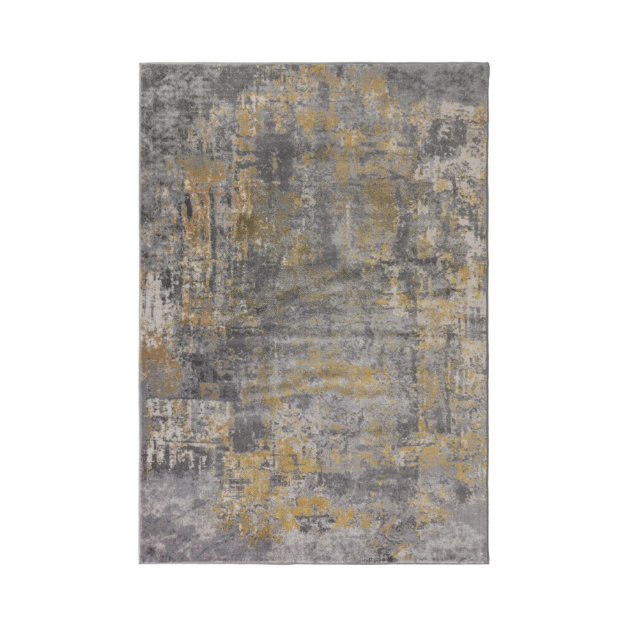 Flair Rugs Kurzflorteppich Wonderlust in Grau-Gelb, B: 120 cm, L: 170 cm - Bild 2